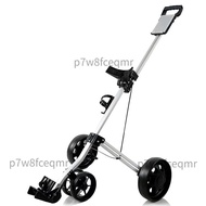 HOW TRUE Golf 4 wheels aluminum alloy foldable golf trolley multifunction golf push cart with water 