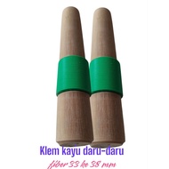 4 cm rotary wood clamp for 33 to 38mm fiber