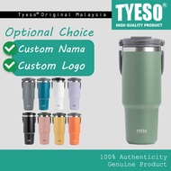 Tyeso Tumbler 2 Cara Minum Cawan Termos Mug Kapasiti Besar Add On Custom Name Custom Logo Tahan Seju