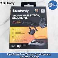 (Skullcandy) Push Active True Wireless Sport Earbuds Model: S2BPW True Black Orange หูฟังบลูทูธไร้สา
