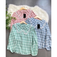 Nekta Square Flannel Blouse