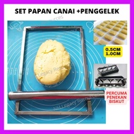 Pencanai Doh Papan Canai Penggelek Pencanai Dengan Penggelek Biskut Raya Penggelek Doh Biskut Rollin