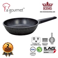 Shogun Senjo Plus. Marble Series. Ceramic Coating. ( Deep Frypan 18CM WITH INDUCTION )