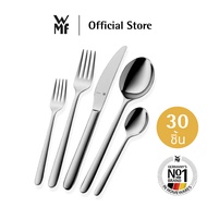 WMF ชุดช้อนส้อมสแตนเลส 30 ชิ้น รุ่นเฟรมพลัส  Cutlery Set Flame Plus Cromargan protect® 30-piece