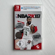 SWITCH NBA 2K18 國際外盒版支援中文 任天堂遊戲片