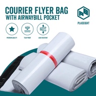 Plas8 PLASTIK POS ADA POKET Parcel Flyers with Consignment Pocket Saiz A5/A4/A3/A2 (S/M/L/XL) COURIE