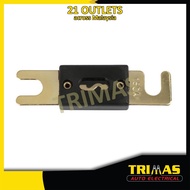 ANL Gold Plating High Amperage Inline Amplifier Fuse 60A/80A/100A/125A/150A/200A