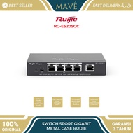 RG-ES205GC - Switch 5port Gigabit Metal Case Ruijie Reyee