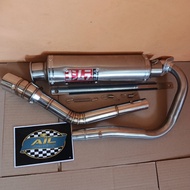 Yoshimura stainless Exhaust for Raider 150 fi carb Y15ZR Fz150i Lc135 R15 v2 V3 Rs150 Gsx150 Brixton