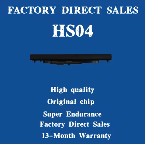HS04 Laptop Battery For HP 240 245 250 255 G4 HSTNN-LB6U HSTNN-LB6V HSTNN-PB6S 807611-831 807957-001
