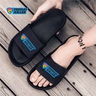 Sandal Slop FREEDAY KILLER tanpa lem Sandal Slide FREEDAY KILLER Pria Sandal Slip on sandal slop tan