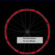 Two Wheel Sticker Set For 776 Mountain Bike Bicycle Rim MTB Decal
