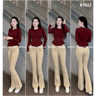 [100cm] Women's rustic Jeans with 1n flared pocket with NM Jeans, elastic material, all sizes from 4