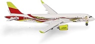 Herpa AirBaltic Airbus A220-300 50th A220 Model Airplane - YL-ABX Miniature in Scale 1:500, Collecti