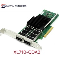 LM001 original XL710 QDA2 XL710 40GbE Dual QSFP Port Ethernet Converg