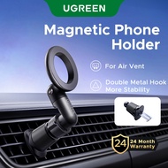 UGREEN Magnetic Air Vent Car Phone Holder 360° Rotation Suitable for iPhone16 15 14 13 Pro Max Xiaom