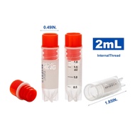 2.0ml cold storage bottle, 25 pieces/bag - sterilized, internal thread - with barcode (-196 C) Biolo