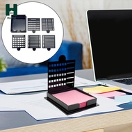 [Homyl] Sticky Note Stencil Sticky Note Holder,Compact Note Organizer,Portable,Post Note Holder Stic
