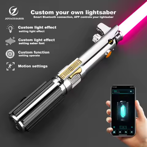Lightsaber Anakin Skywalker Neopixel Light Saber Jedi Pixel Laser Sword Metal Handle Cosplay Luminou