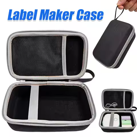 For Memoking Phomemo Label Maker Case Shockproof Mini Pocket Printer Case Nylon Printer Storage Bag 