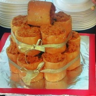 Bread tien bakery beef floss roll 70gr