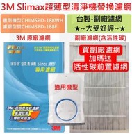 3M 淨呼吸 CHIMSPD-188 Slimax 空氣清淨機專用濾網 另售台製副廠濾網 居家叔叔