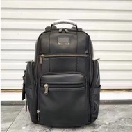 932389 Tumi alpha bravo sheppard leather backpack