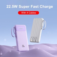 Yisen 20W Super Fast Charging Powerbank 20000mah LED Capacity Display Candy Fashion Power Bank With 