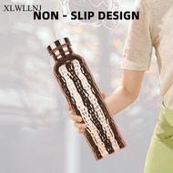 XLWLLNJ Copper Hammered Bottle Pure Copper Water Bottle for Home Gym Travel