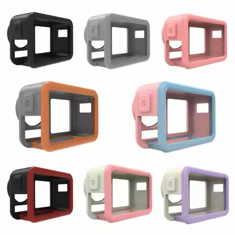 Anti-scratch TPU Case Anti-fall Protector Protective Cover Shockproof Soft Shell for DJI Osmo Action