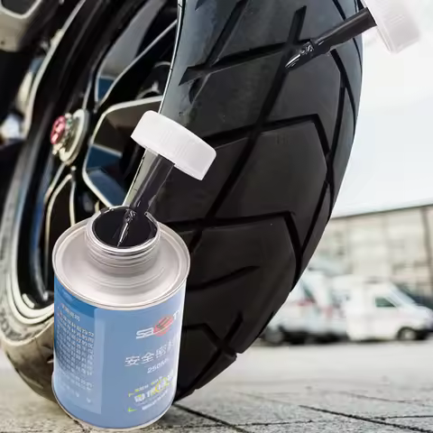 250ml Car Tire Glue Puncture Sealer Tire Patch Sealer Flat Tire Repair Glue for Car Repair Strong Ad
