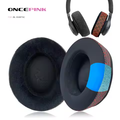 Oncepink Replacement Ear Pads for JBL 650BTNC Headphone Cooling Gel Cushion Temperature Earpads