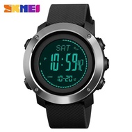 SKMEI JAM TANGAN DIGITAL SPORTY PRIA PEDOMETER CALE COMPASS - 1418 -Bravata Store