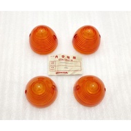 Milk mica glass turn signal lights turn signal reting honda potty C50 C65 C70 C90 S90 SS50 CB100 CB1