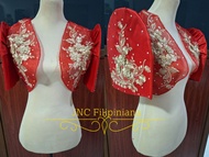 Filipiniana Bolero black lace