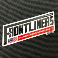 F929 (Big) Frontliners Malaysia’s Finest Sticker