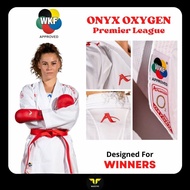 ARAWAZA Onyx Oxygen "Premier League" (Baju Karate) - KUMITE - WKF App. - Biru 180 -hapyy laz