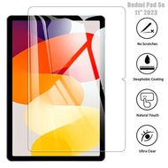 Xiaomi Redmi Pad SE Case 11" 10.61" Tablet 2023 2022 Tempered Glass Scratch Resistant Screen Protector &amp; Carbon Fiber Back Film