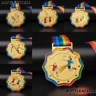 BOTTLEACCESS Award Medals, Games Souvenir Encourage Badge Gold Award, Team Competitions Prizes Sport