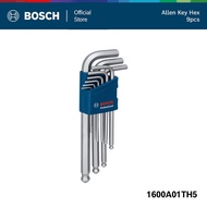 BOSCH 9pcs hex key set ชุด กุญแจขันหกเหลี่ยม 9 ชิ้น