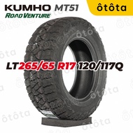 Lốp ô tô Kumho 265/65 R17 120/117Q Road Venture MT51 – Chính Hãng BH 5 năm (265/65R17 265 65 R17)