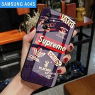 Softcase Glass Kaca  Samsung A04S - Casing Hp Samsung A04S - C24 - Pelindung hp  - Case Handphone - Casing Handphone Samsung A04S - Silikon handphone Samsung A04S