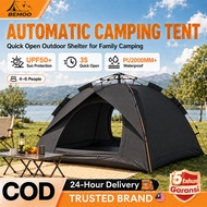 Automatic Camping Tent Auto Khemah Foldable Waterproof Portable Outdoor Tent Hiking Easy Setup
