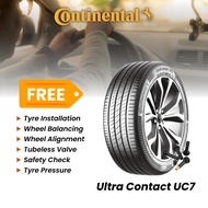 NEW TYRE 195/50R16 ULTRA CONTACT UC7 CONTINENTAL (WITH INSTALLATION)