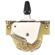 (ERBS) Guitar Metal 5 Way Lever Switch Selector for FD Electric Guitar Parts Replacement