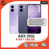 OPPO A6x 5G (6GB+256GB) | 6500mAh |  6.75 inches| 50MP Ultra-Clear Camera | 1 YEAR WARRANTY