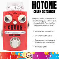 7254ROCKS HOTONE pedal HOTONE chunk distortion guitar effect pedal hotone chunk pedal hotone mini pe