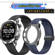 Aolon GT6 Pro case Screen protector Aolon GT6 Pro strap Silicone strap for Aolon GT6 Pro Smart Watch