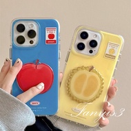 Compatible for iPhone 16 15 14 13 12 11 Pro Max X XR Xs Max 7 8 Plus SE2020Fashion 3D Fruit Durian P
