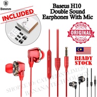 BASEUS ENCOK H10 Wired Earphone In Earphone Wired Headset Sport Headset Gaming Headset Earphone Mura